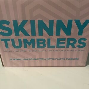 Skinny Tumblers Set - 12 Pack
